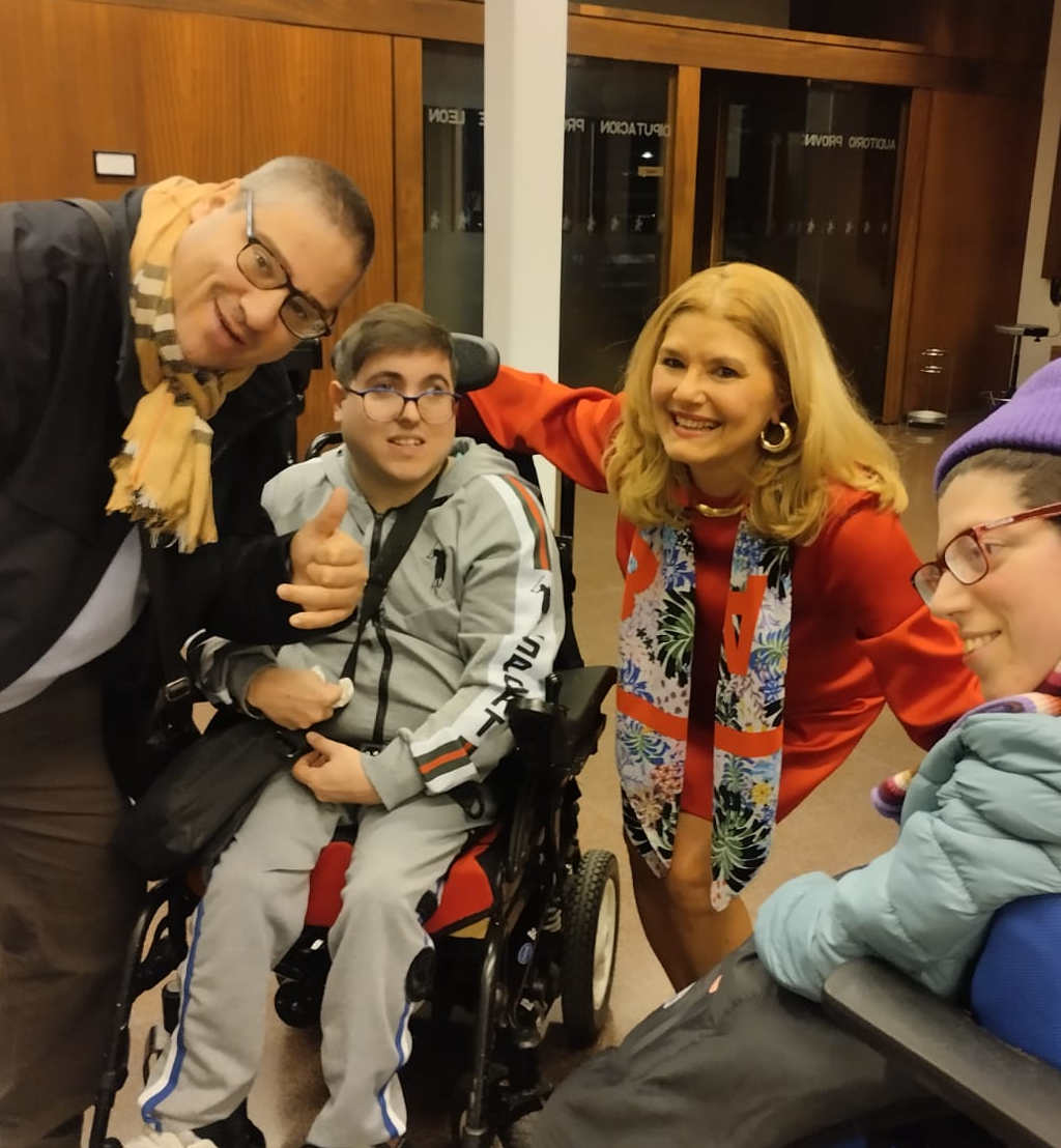 imagen en el recital