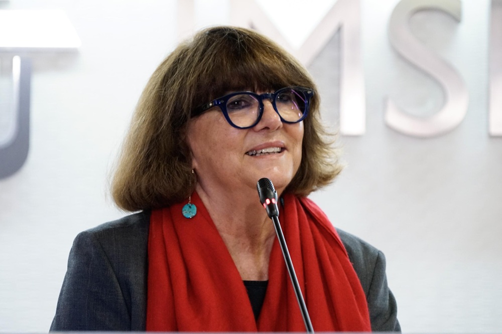 María Teresa Sancho Castiello, directora general del Imserso, durante su participación en la jornada.