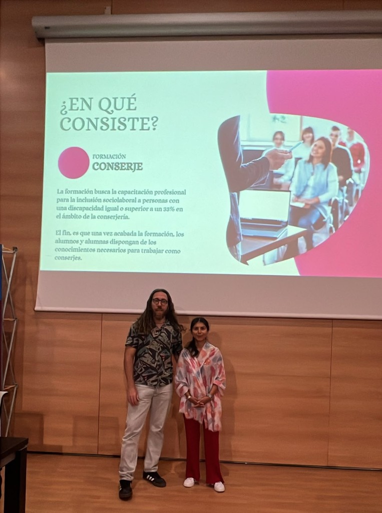 Presentación de la formación «Conserje» en el Credyd.
